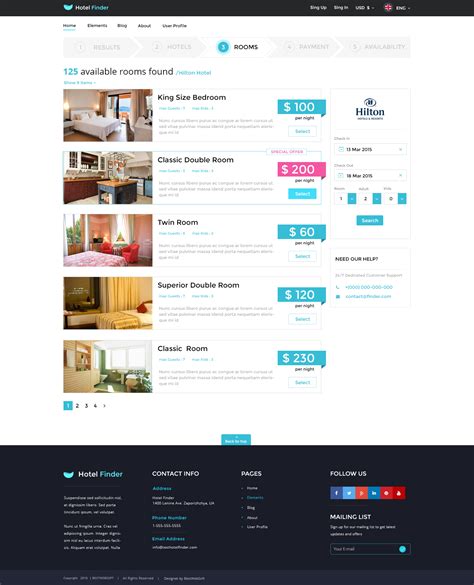 hotelfinder websites.